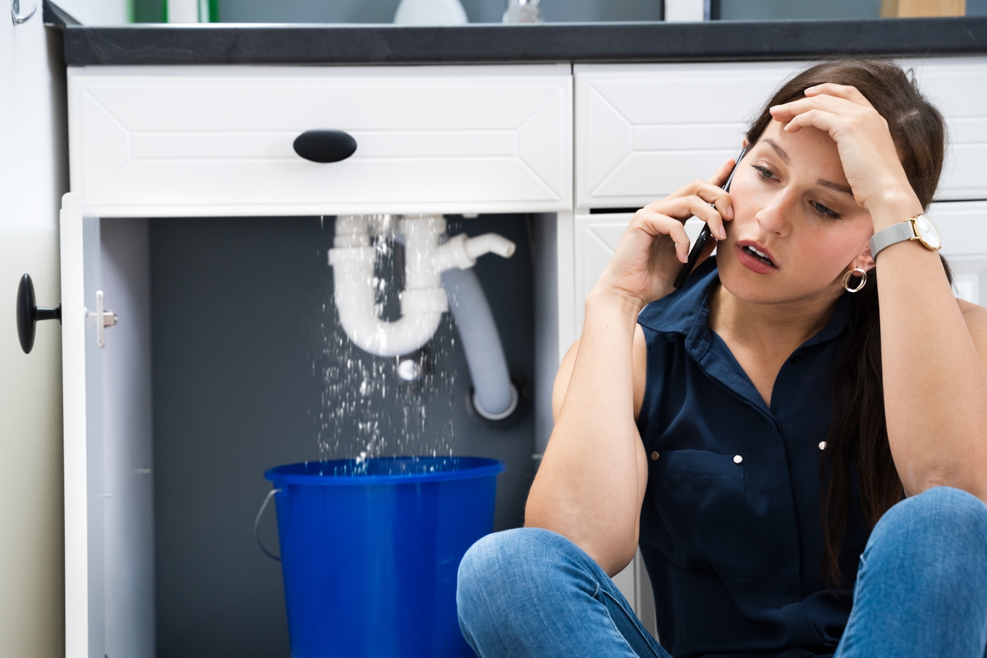 call to help you repair water leak 